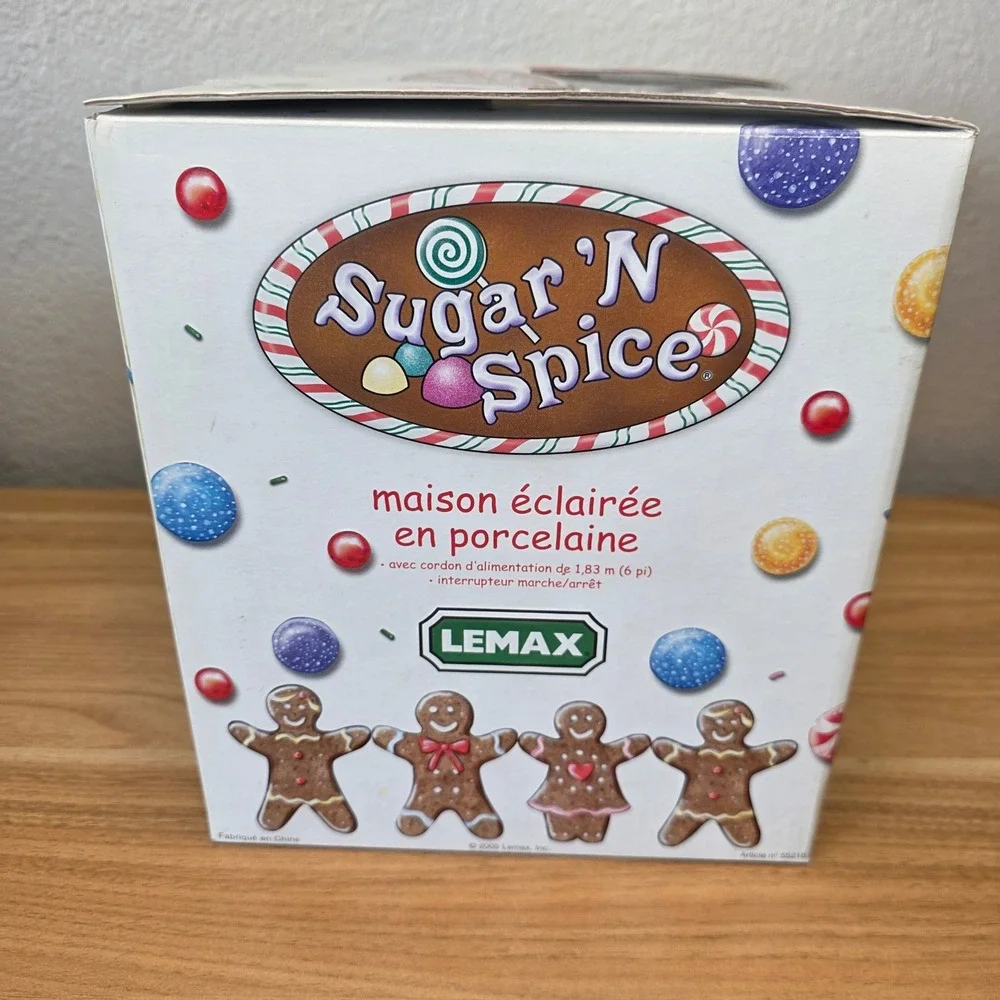 Lemax Sugar N Spice Ginger's Ornaments Retired Christmas Village 2005 With Box